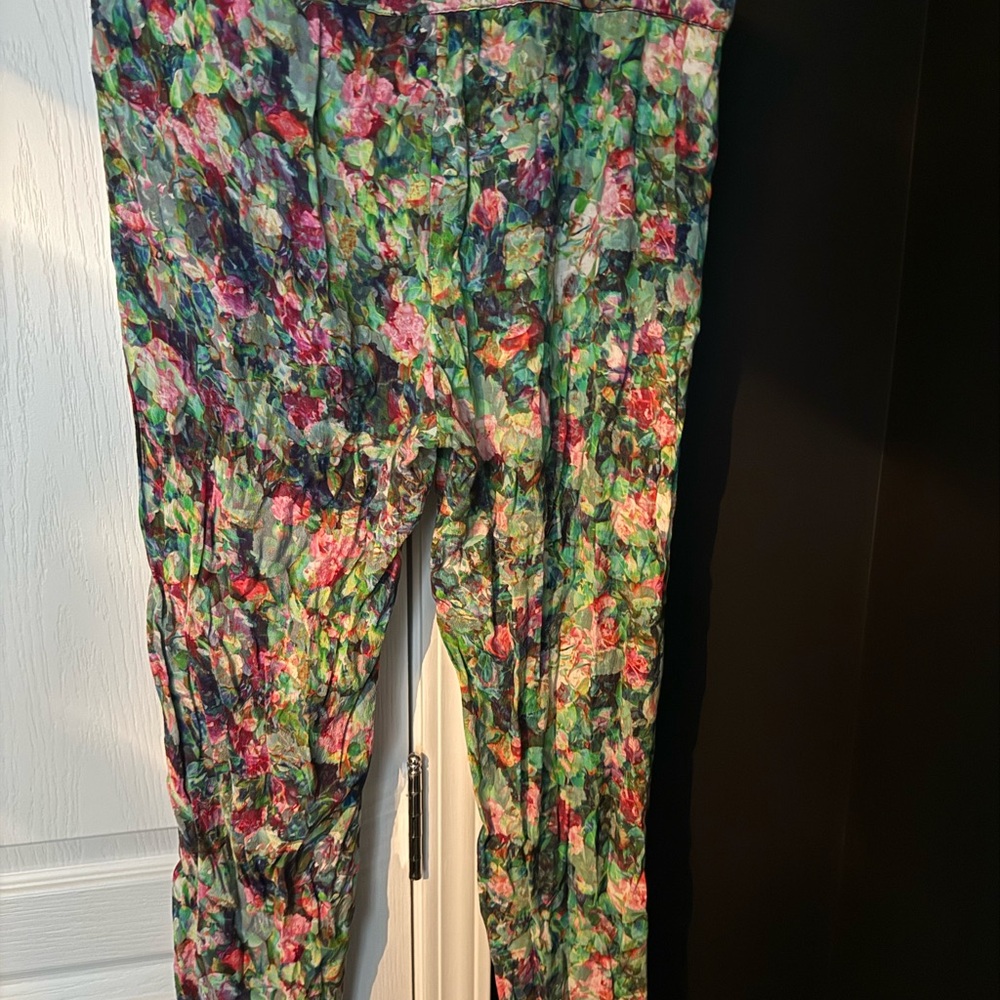 Floral Print Pants